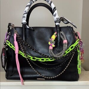 Hand assembled and custom curated bag charms/chains